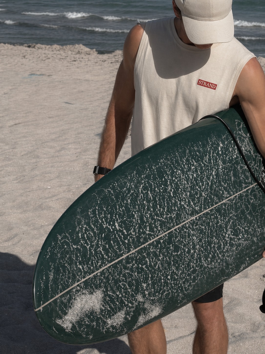 Strand organic tank top